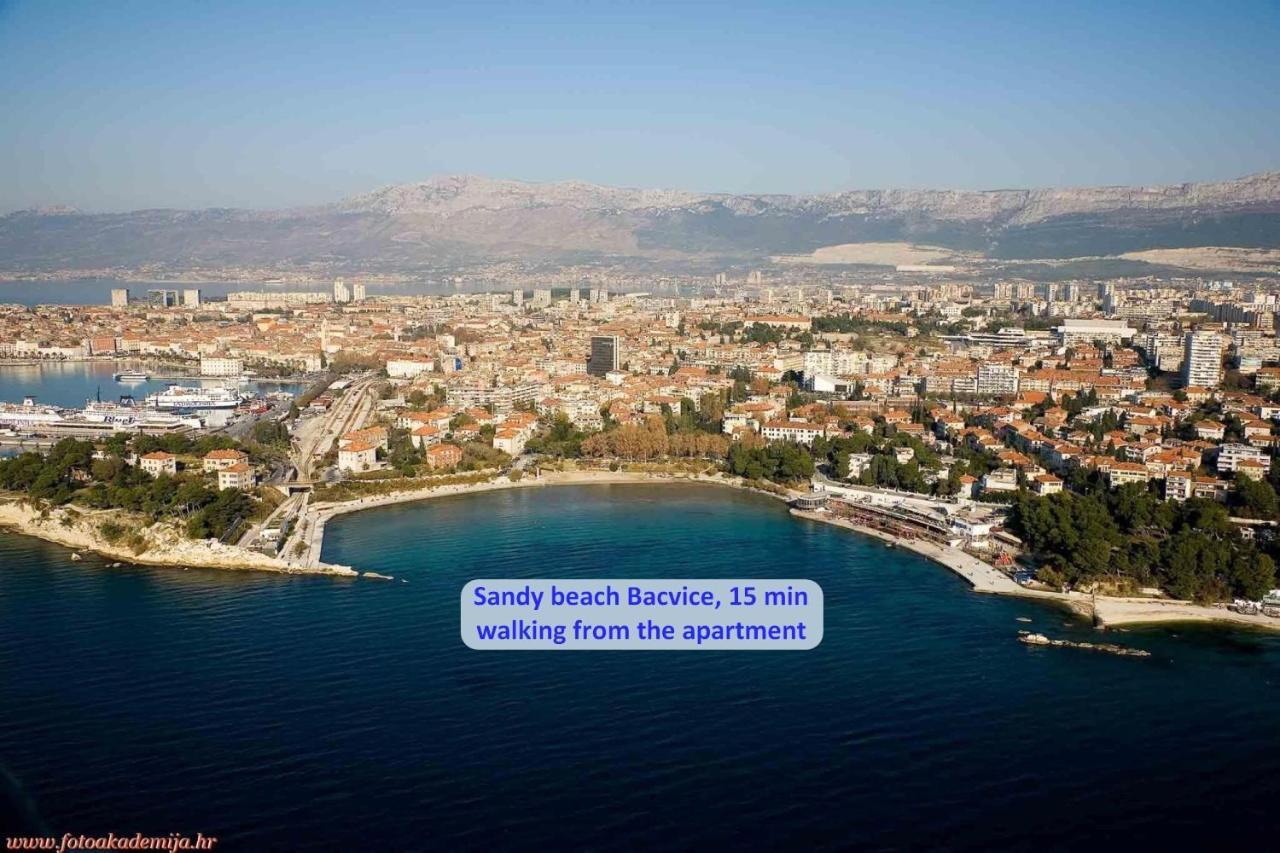 Classy Apartment In The Center Of Split Kültér fotó
